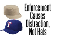enforcement  hats